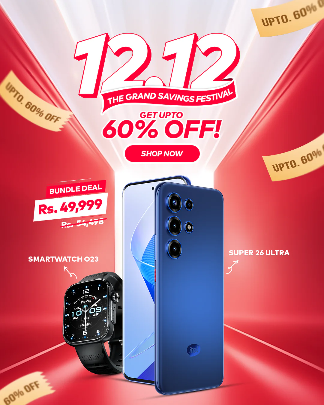 Super 26 Ultra + O23 - 12.12 Sale - Itel